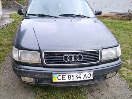 Черный Ауди 100, объемом двигателя 2.6 л и пробегом 450 тыс. км за 2500 $, фото 1 на Automoto.ua
