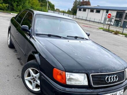 Черный Ауди 100, объемом двигателя 2.6 л и пробегом 281 тыс. км за 3300 $, фото 1 на Automoto.ua