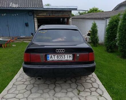 Черный Ауди 100, объемом двигателя 1.98 л и пробегом 300 тыс. км за 2700 $, фото 1 на Automoto.ua