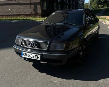 Чорний Ауді 100, об'ємом двигуна 2.6 л та пробігом 321 тис. км за 2999 $, фото 1 на Automoto.ua