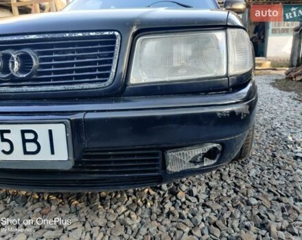 Черный Ауди 100, объемом двигателя 2.8 л и пробегом 526 тыс. км за 1200 $, фото 1 на Automoto.ua
