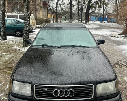 Чорний Ауді 100, об'ємом двигуна 2.8 л та пробігом 556 тис. км за 3800 $, фото 1 на Automoto.ua