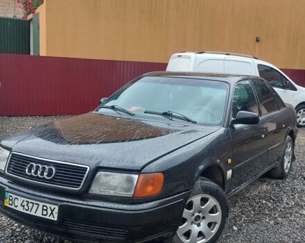 Черный Ауди 100, объемом двигателя 2.4 л и пробегом 400 тыс. км за 1650 $, фото 1 на Automoto.ua
