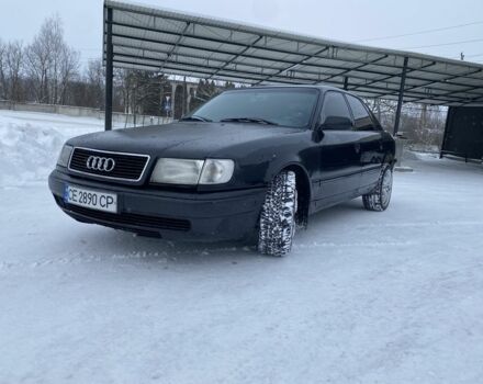 Чорний Ауді 100, об'ємом двигуна 2.8 л та пробігом 100 тис. км за 2600 $, фото 1 на Automoto.ua