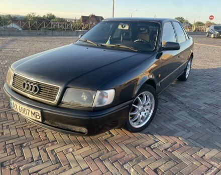 Чорний Ауді 100, об'ємом двигуна 2.6 л та пробігом 405 тис. км за 2300 $, фото 1 на Automoto.ua