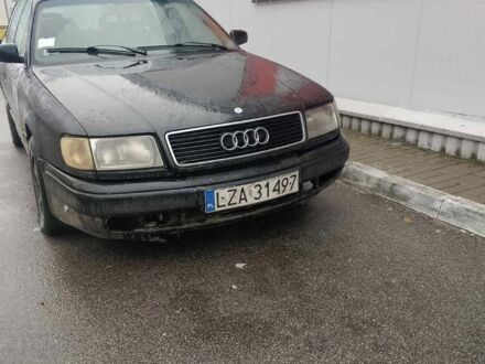 Черный Ауди 100, объемом двигателя 2.3 л и пробегом 258 тыс. км за 1200 $, фото 1 на Automoto.ua