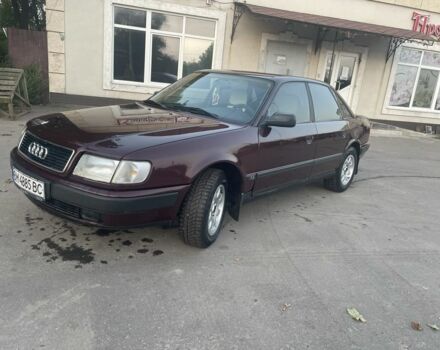 Фіолетовий Ауді 100, об'ємом двигуна 2 л та пробігом 400 тис. км за 2800 $, фото 1 на Automoto.ua