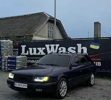 Фиолетовый Ауди 100, объемом двигателя 2.6 л и пробегом 340 тыс. км за 2800 $, фото 1 на Automoto.ua