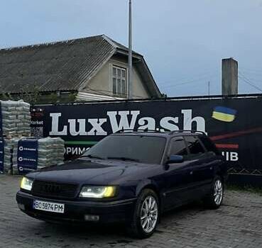 Фиолетовый Ауди 100, объемом двигателя 2.6 л и пробегом 340 тыс. км за 2800 $, фото 1 на Automoto.ua