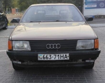 Коричневый Ауди 100, объемом двигателя 0 л и пробегом 77 тыс. км за 668 $, фото 1 на Automoto.ua
