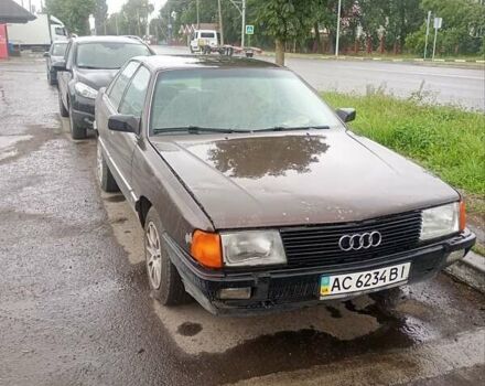 Коричневый Ауди 100, объемом двигателя 2.2 л и пробегом 350 тыс. км за 1100 $, фото 6 на Automoto.ua