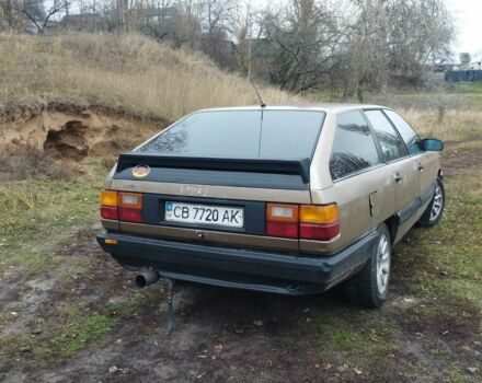 Коричневый Ауди 100, объемом двигателя 2.2 л и пробегом 750 тыс. км за 1700 $, фото 4 на Automoto.ua