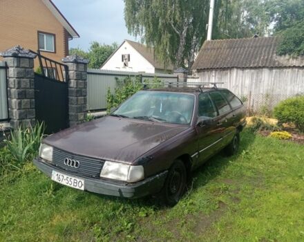 Коричневый Ауди 100, объемом двигателя 2 л и пробегом 300 тыс. км за 800 $, фото 1 на Automoto.ua