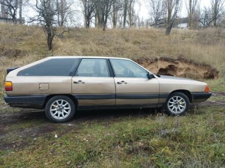 Коричневый Ауди 100, объемом двигателя 2.2 л и пробегом 750 тыс. км за 1700 $, фото 1 на Automoto.ua