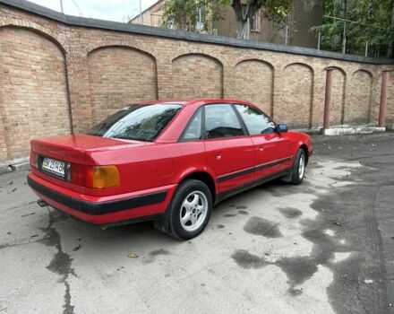 Ауди 100 1992 в Ровно на Automoto.ua Красный Ауди 100, объемом двигателя 2 л и пробегом 300 тыс. км за 2700 $, фото 3 на Automoto.ua