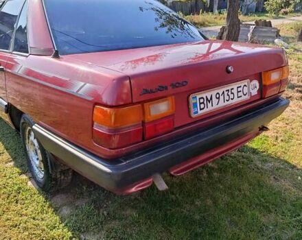Красный Ауди 100, объемом двигателя 1.78 л и пробегом 260 тыс. км за 2500 $, фото 2 на Automoto.ua