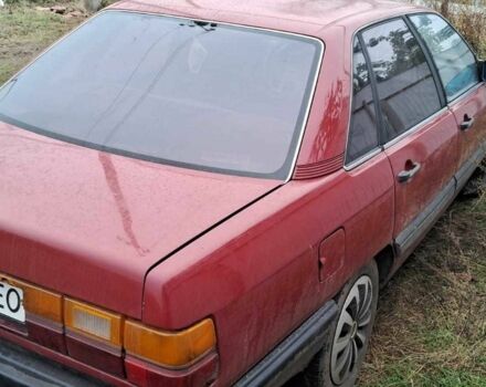 Червоний Ауді 100, об'ємом двигуна 1.8 л та пробігом 300 тис. км за 715 $, фото 3 на Automoto.ua