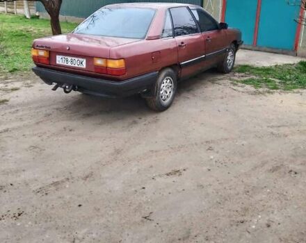 Ауди 100 1985 в Беляевке на Automoto.ua Красный Ауди 100, объемом двигателя 1.8 л и пробегом 300 тыс. км за 800 $, фото 3 на Automoto.ua