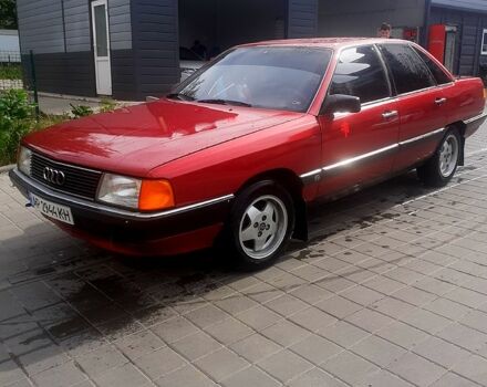 Червоний Ауді 100, об'ємом двигуна 2 л та пробігом 300 тис. км за 2500 $, фото 2 на Automoto.ua
