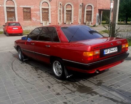Червоний Ауді 100, об'ємом двигуна 2 л та пробігом 300 тис. км за 2500 $, фото 5 на Automoto.ua