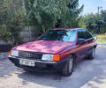 Красный Ауди 100, объемом двигателя 2.2 л и пробегом 160 тыс. км за 1000 $, фото 1 на Automoto.ua