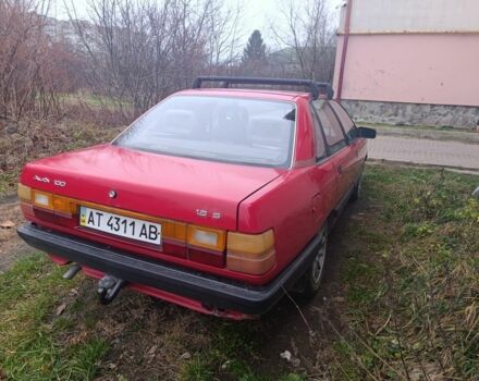 Красный Ауди 100, объемом двигателя 1.8 л и пробегом 400 тыс. км за 2500 $, фото 4 на Automoto.ua