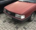 Красный Ауди 100, объемом двигателя 1.8 л и пробегом 300 тыс. км за 600 $, фото 1 на Automoto.ua
