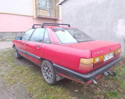 Красный Ауди 100, объемом двигателя 1.8 л и пробегом 400 тыс. км за 2500 $, фото 6 на Automoto.ua