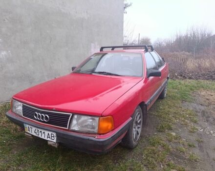 Красный Ауди 100, объемом двигателя 1.8 л и пробегом 400 тыс. км за 2500 $, фото 5 на Automoto.ua