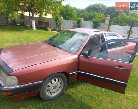 Ауди 100 1987 в Черновцах на Automoto.ua Красный Ауди 100, объемом двигателя 2 л и пробегом 268 тыс. км за 1500 $, фото 2 на Automoto.ua