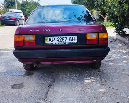 Красный Ауди 100, объемом двигателя 2.2 л и пробегом 160 тыс. км за 1000 $, фото 3 на Automoto.ua