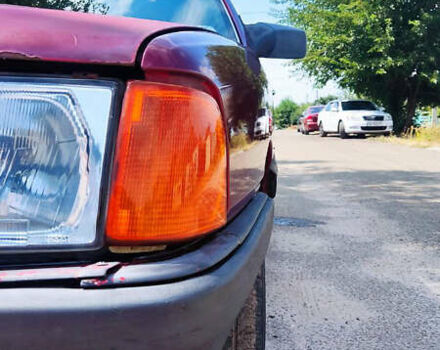 Красный Ауди 100, объемом двигателя 2.2 л и пробегом 160 тыс. км за 1000 $, фото 6 на Automoto.ua