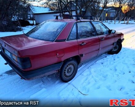 Красный Ауди 100, объемом двигателя 19 л и пробегом 200 тыс. км за 900 $, фото 5 на Automoto.ua
