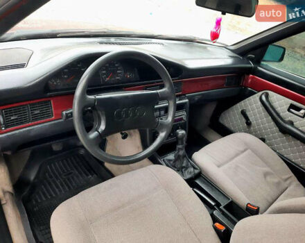 Червоний Ауді 100, об'ємом двигуна 2 л та пробігом 258 тис. км за 1700 $, фото 5 на Automoto.ua