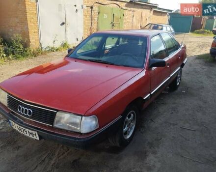 Красный Ауди 100, объемом двигателя 2.31 л и пробегом 100 тыс. км за 1500 $, фото 2 на Automoto.ua