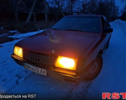 Красный Ауди 100, объемом двигателя 19 л и пробегом 200 тыс. км за 900 $, фото 4 на Automoto.ua