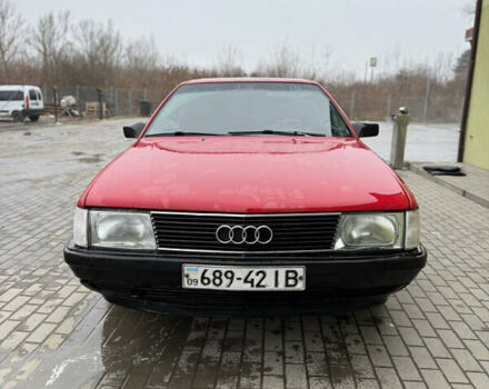 Красный Ауди 100, объемом двигателя 0 л и пробегом 300 тыс. км за 1200 $, фото 1 на Automoto.ua