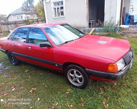 Красный Ауди 100, объемом двигателя 1.8 л и пробегом 300 тыс. км за 1300 $, фото 2 на Automoto.ua