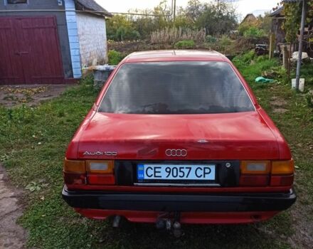 Красный Ауди 100, объемом двигателя 1.8 л и пробегом 300 тыс. км за 1300 $, фото 3 на Automoto.ua