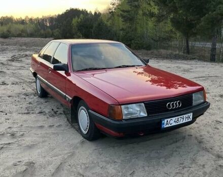 Червоний Ауді 100, об'ємом двигуна 1.8 л та пробігом 250 тис. км за 2950 $, фото 4 на Automoto.ua