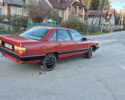 Червоний Ауді 100, об'ємом двигуна 1.8 л та пробігом 285 тис. км за 1699 $, фото 9 на Automoto.ua