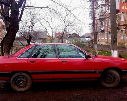 Красный Ауди 100, объемом двигателя 1.8 л и пробегом 300 тыс. км за 2300 $, фото 2 на Automoto.ua