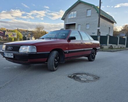 Червоний Ауді 100, об'ємом двигуна 1.8 л та пробігом 285 тис. км за 1699 $, фото 4 на Automoto.ua