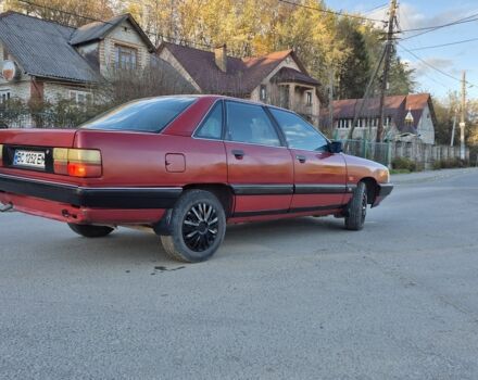 Червоний Ауді 100, об'ємом двигуна 1.8 л та пробігом 285 тис. км за 1699 $, фото 8 на Automoto.ua