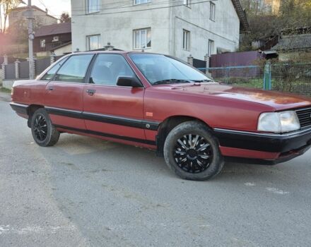 Червоний Ауді 100, об'ємом двигуна 1.8 л та пробігом 285 тис. км за 1699 $, фото 10 на Automoto.ua