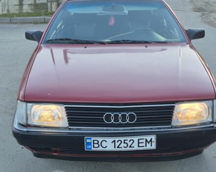 Червоний Ауді 100, об'ємом двигуна 1.8 л та пробігом 285 тис. км за 1699 $, фото 1 на Automoto.ua