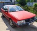 Червоний Ауді 100, об'ємом двигуна 1.8 л та пробігом 300 тис. км за 1200 $, фото 1 на Automoto.ua