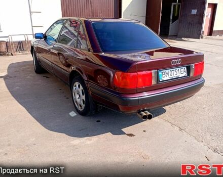 Красный Ауди 100, объемом двигателя 2.3 л и пробегом 412 тыс. км за 3000 $, фото 4 на Automoto.ua