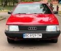 Червоний Ауді 100, об'ємом двигуна 1.76 л та пробігом 350 тис. км за 1800 $, фото 1 на Automoto.ua