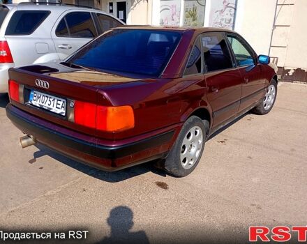 Красный Ауди 100, объемом двигателя 2.3 л и пробегом 412 тыс. км за 3000 $, фото 3 на Automoto.ua